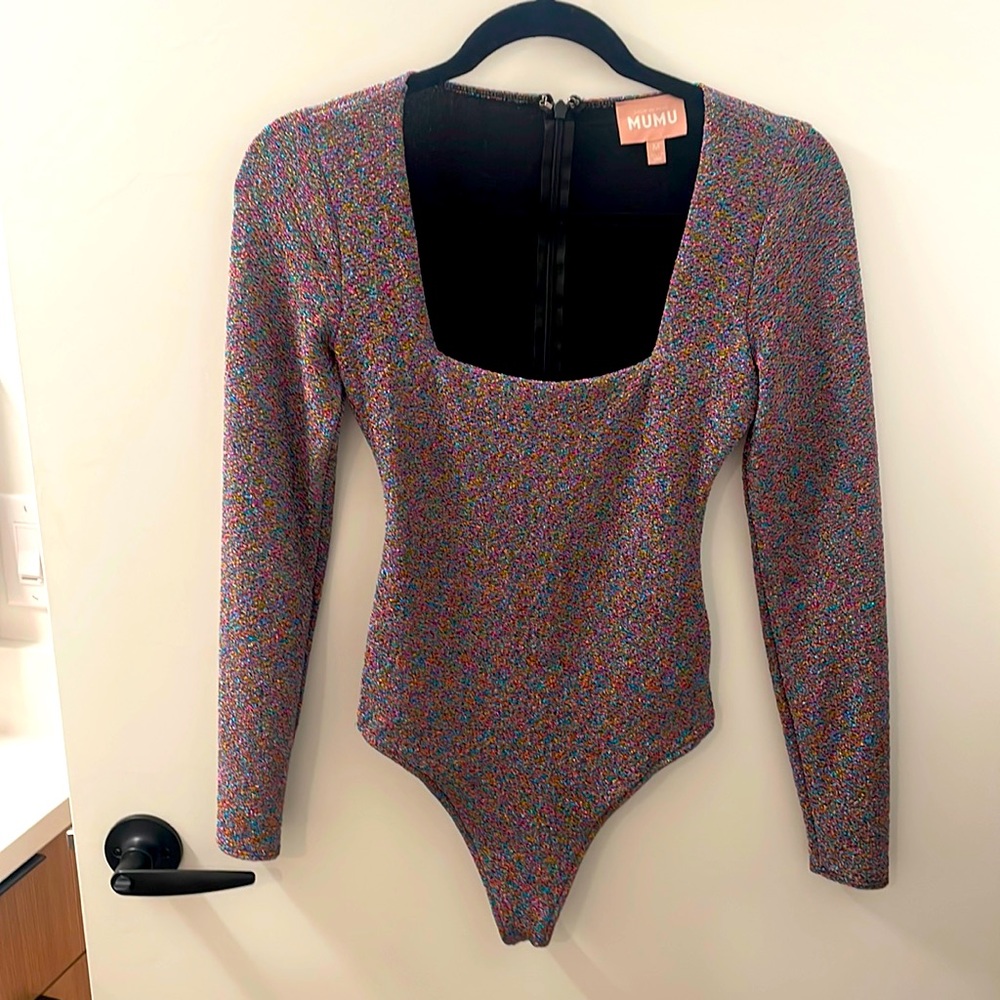 Show Me Your Mumu Sparkly bodysuit